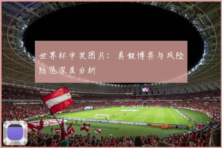 世界杯中奖图片:真假博弈与风险防范深度分析